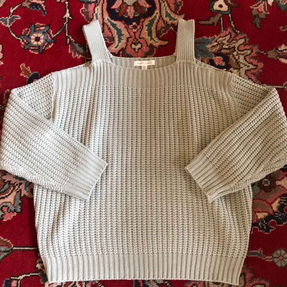 Cold Shoulder Sweater